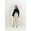 Long wide pants high waist - CALLIOPE