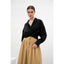 Silk shirt crop long sleeve - ZOE