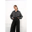 Crop shirt long sleeve - CAMILLE