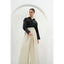 Long wide pants high waist - CALLIOPE