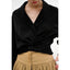 Silk shirt crop long sleeve - ZOE