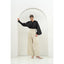 Long wide pants high waist - CALLIOPE